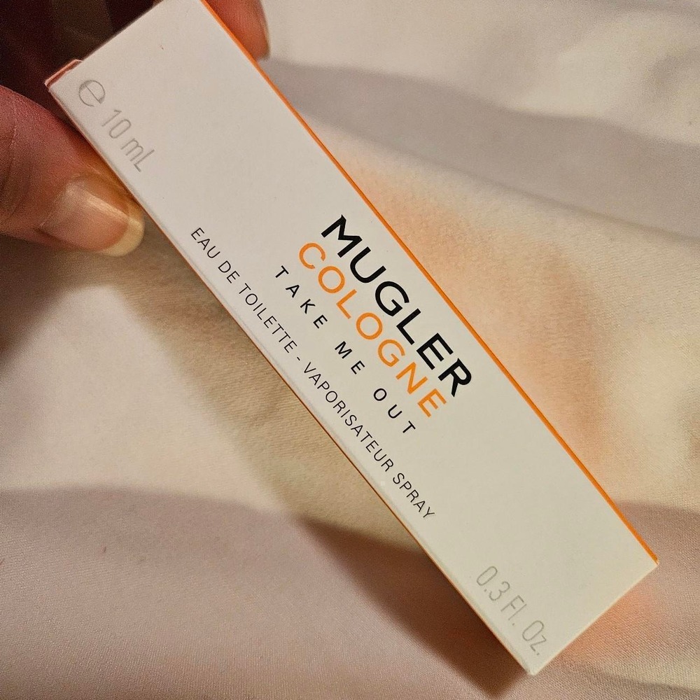 Mugler Cologne Take Me Out Unisex 10ml Orange Blossom EDT Travel Spray NIB